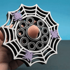 Spider Web 3D Printed Fidget Spinner 🕷️ - SP02
