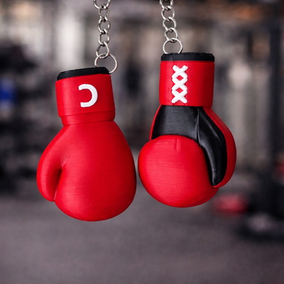 KC03  - Boxing Glove Keychain.