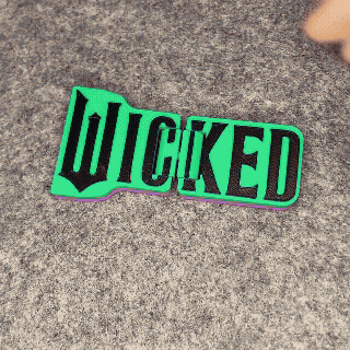 Wicked Flip 3D Printed Hinge Fidget 🔄 - FP001