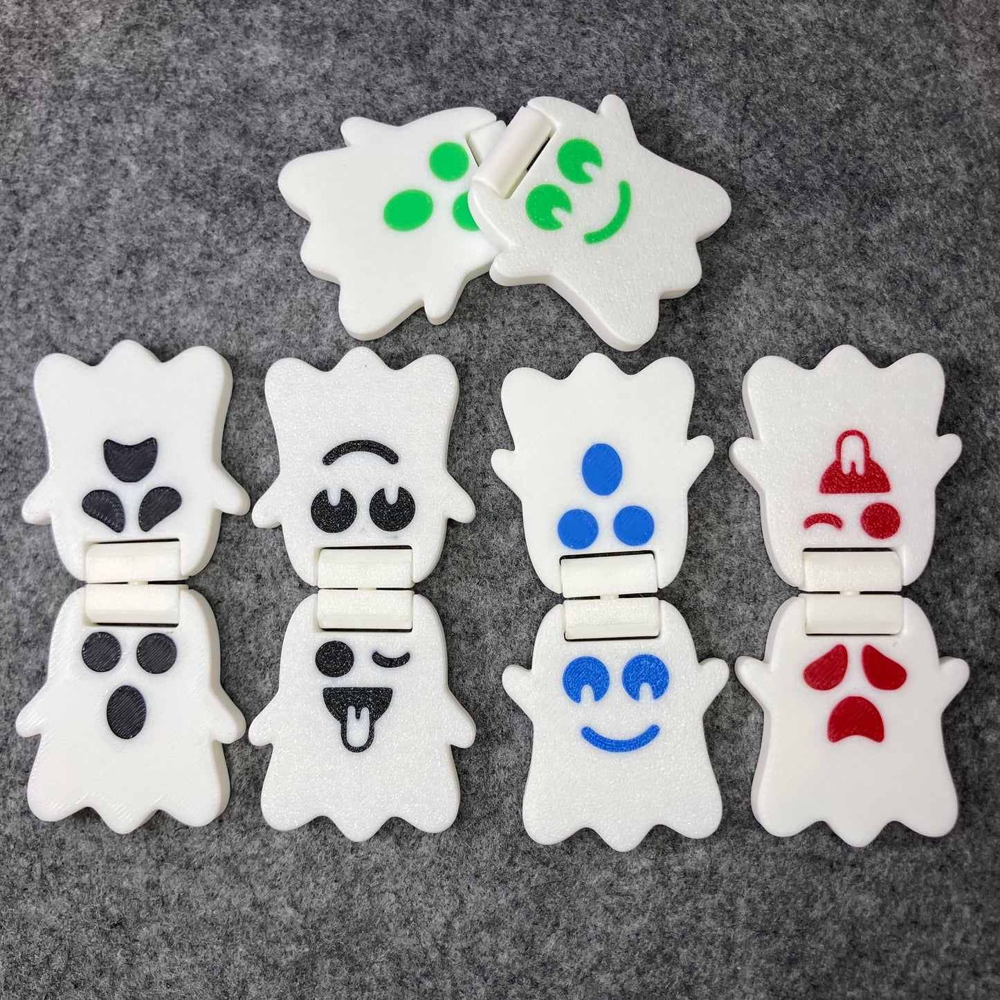 Halloween Ghost Flip Fidget Hinge Fidget 🔄 - FP003