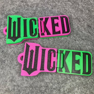 Wicked Flip 3D Printed Hinge Fidget 🔄 - FP001