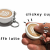 K005 - Clickey Cupz - Caffe Latte Fidget Clicker