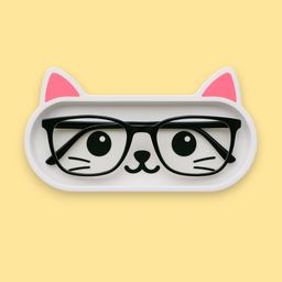 K006 - Cat Glasses Tray – Cute Eyewear Holder