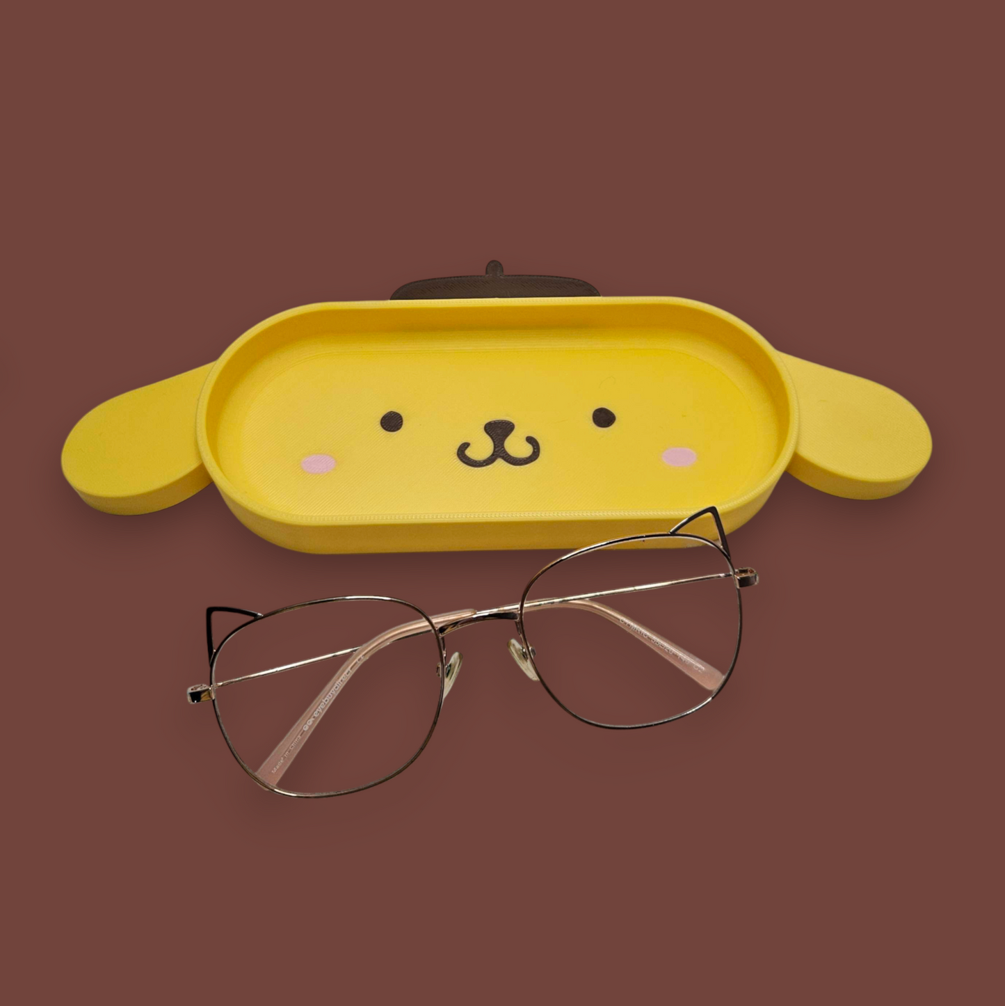 K009 - Pompompurin Glasses Holder Tray