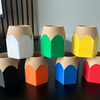 Pencil Pen Holder – Colorful 3D Printed Desk Organizer