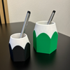 Pencil Pen Holder – Colorful 3D Printed Desk Organizer