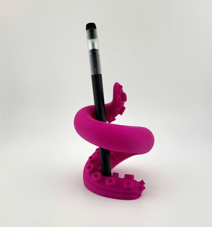 Octopus Tentacle Pen Holder – Unique 3D Printed Desk Decor