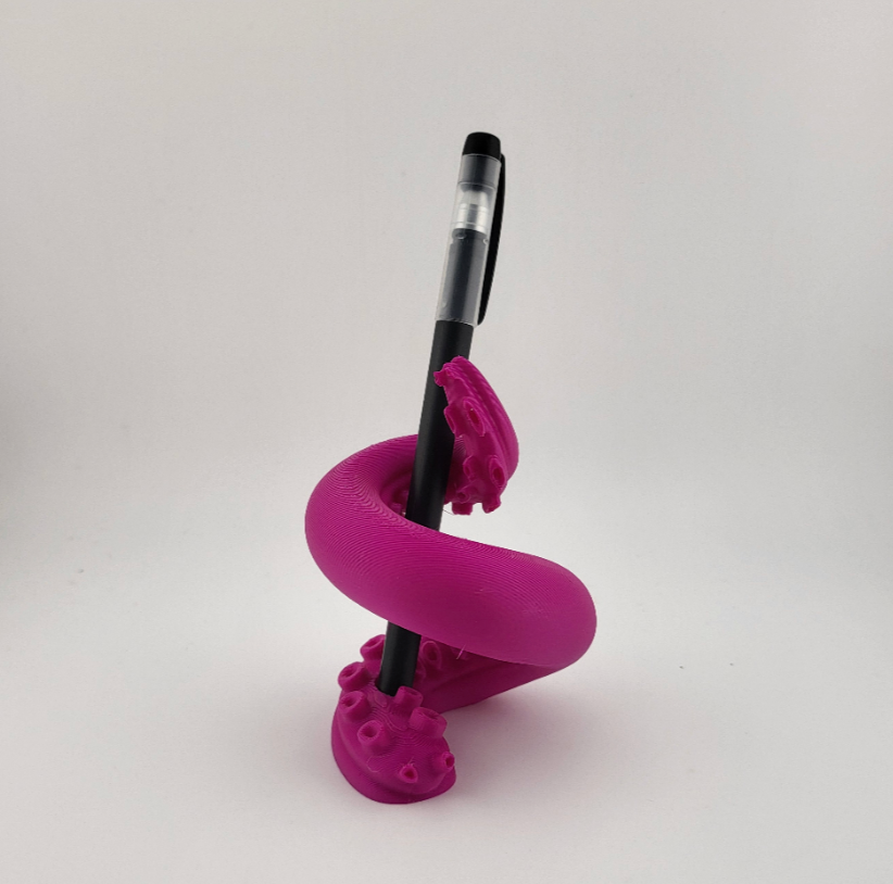 Octopus Tentacle Pen Holder – Unique 3D Printed Desk Decor