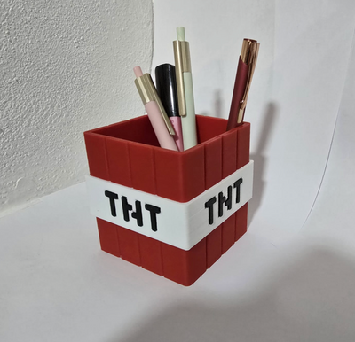 Maker’s Notes – TNT Pen Stand