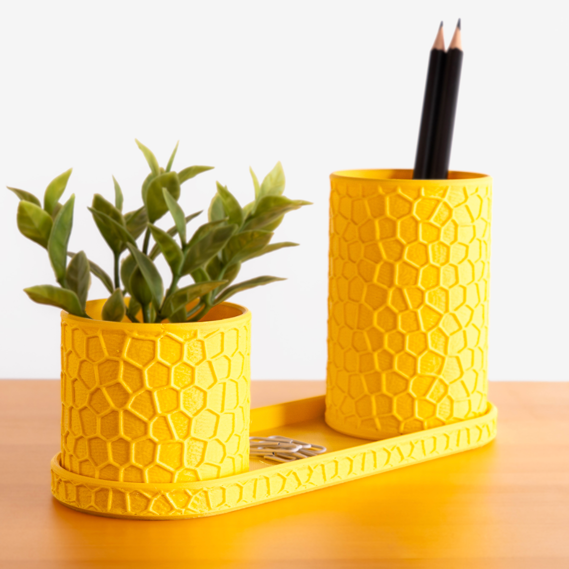 Honeycomb Desk Organizer – Stylish & Functional Desk Set