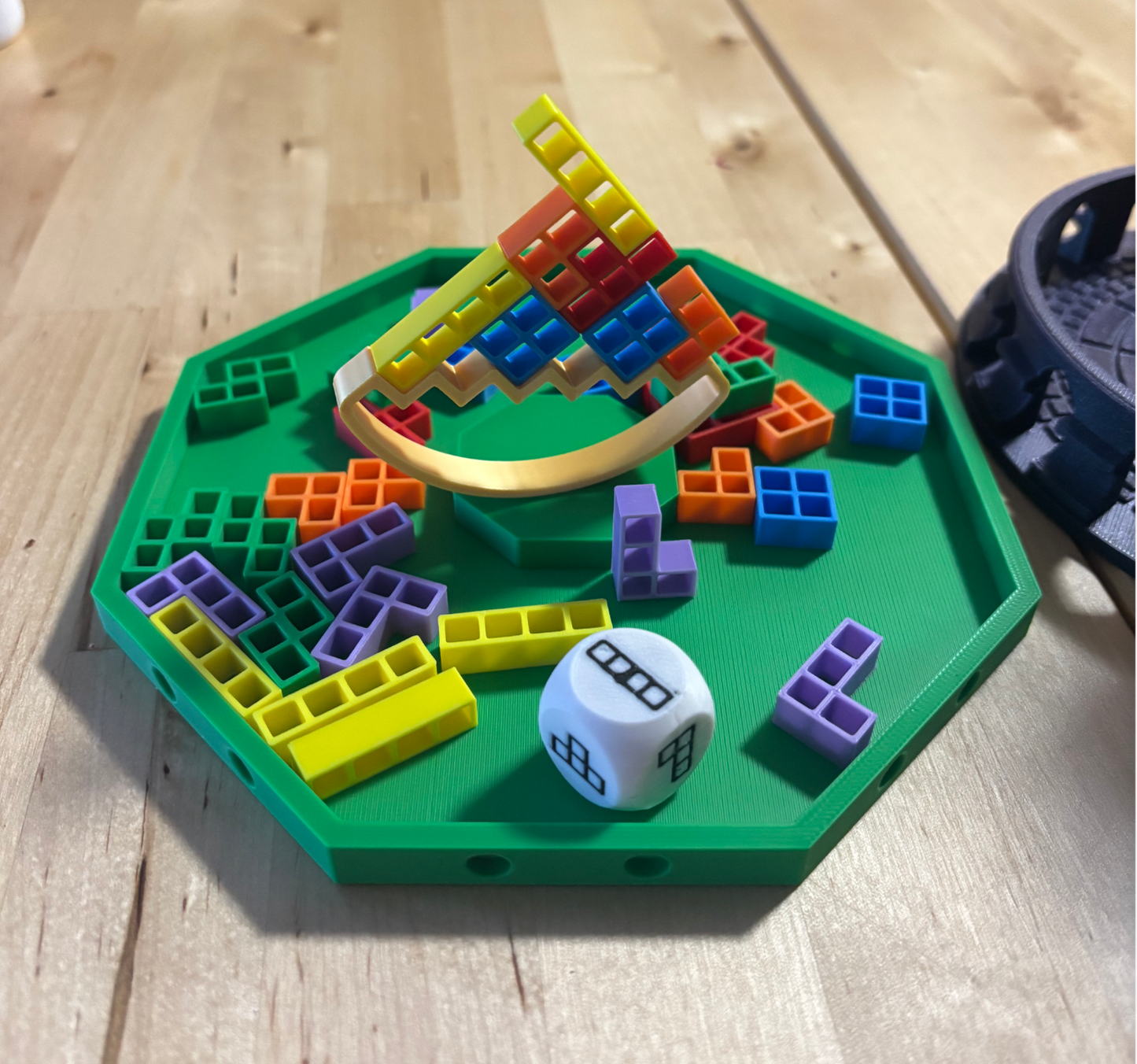 Tetris Balance Game for Parties and Travel