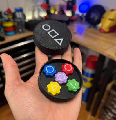 Squid Game Gonggi – 3D Printed Edition