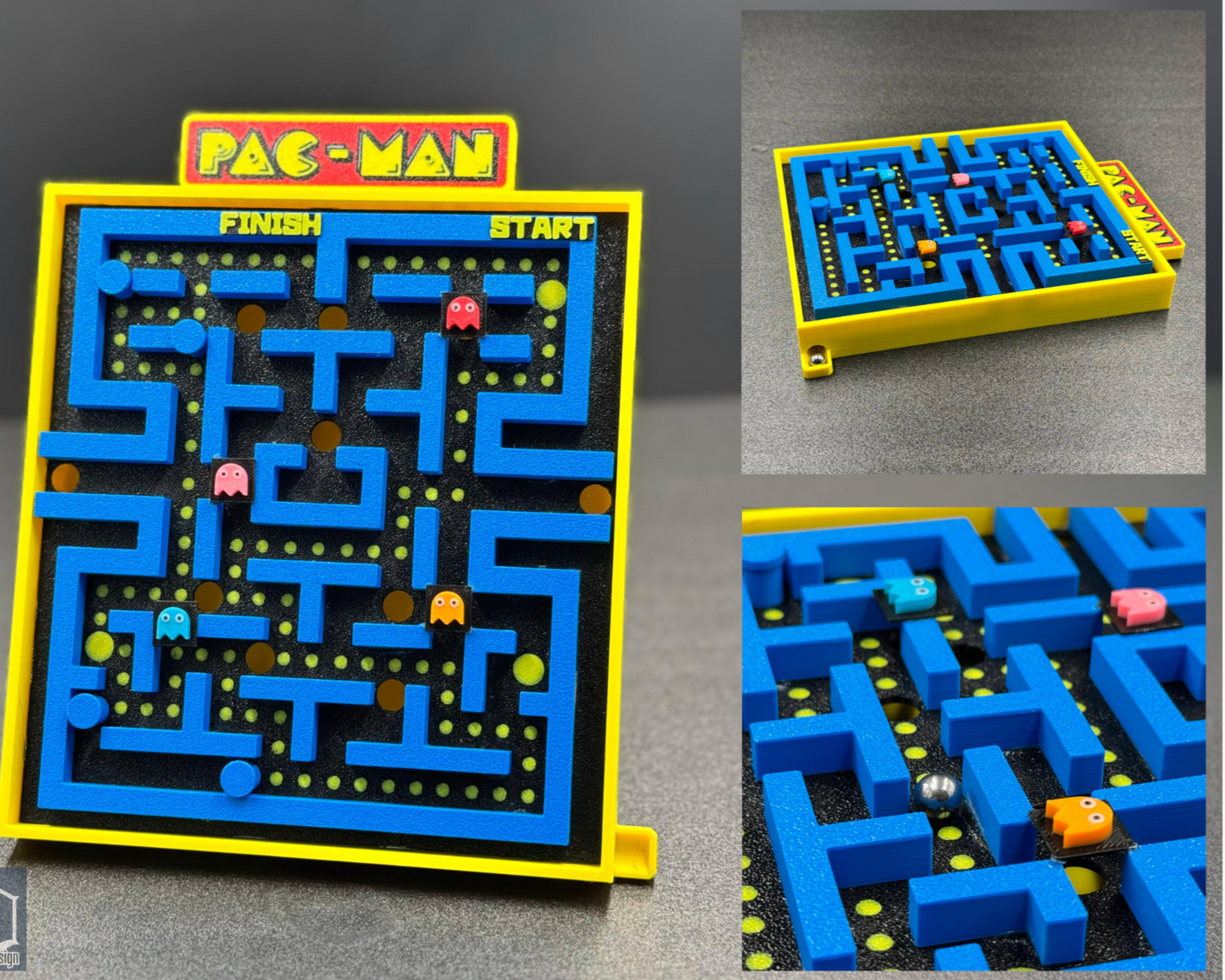 Pac-Maze – Retro Maze Chase Game (3D Printed) Games for Fun