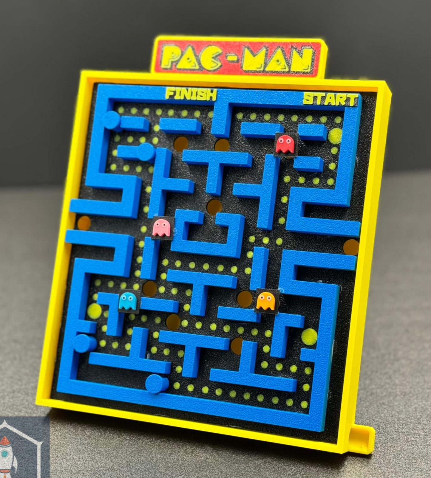 Pac-Maze – Retro Maze Chase Game (3D Printed) Games for Fun