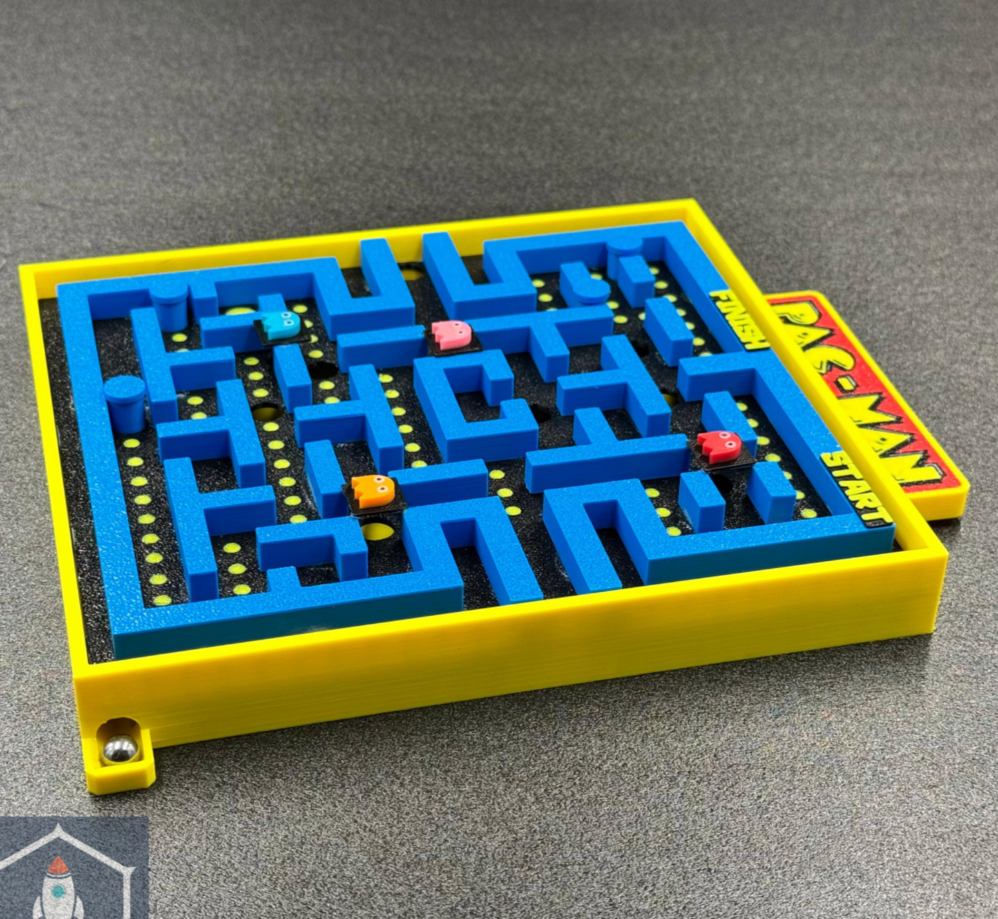Pac-Maze – Retro Maze Chase Game (3D Printed) Games for Fun