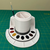 Rotating Paint Station – Designed for Neat, Easy & Efficient Art Sessions  - P004