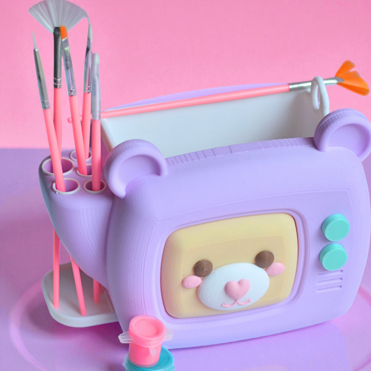 Paint Brush Kit – Adorable, Functional & Artist-Approved - P002