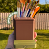 Painters station / paint brush holder  - P003