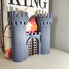 Medieval Castle Bookend - B001