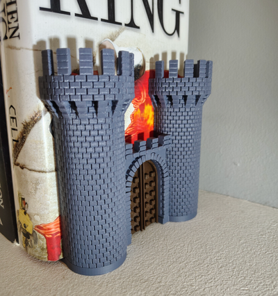 Medieval Castle Bookend - B001