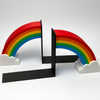 🌈 Rainbow-Themed Bookend - B002