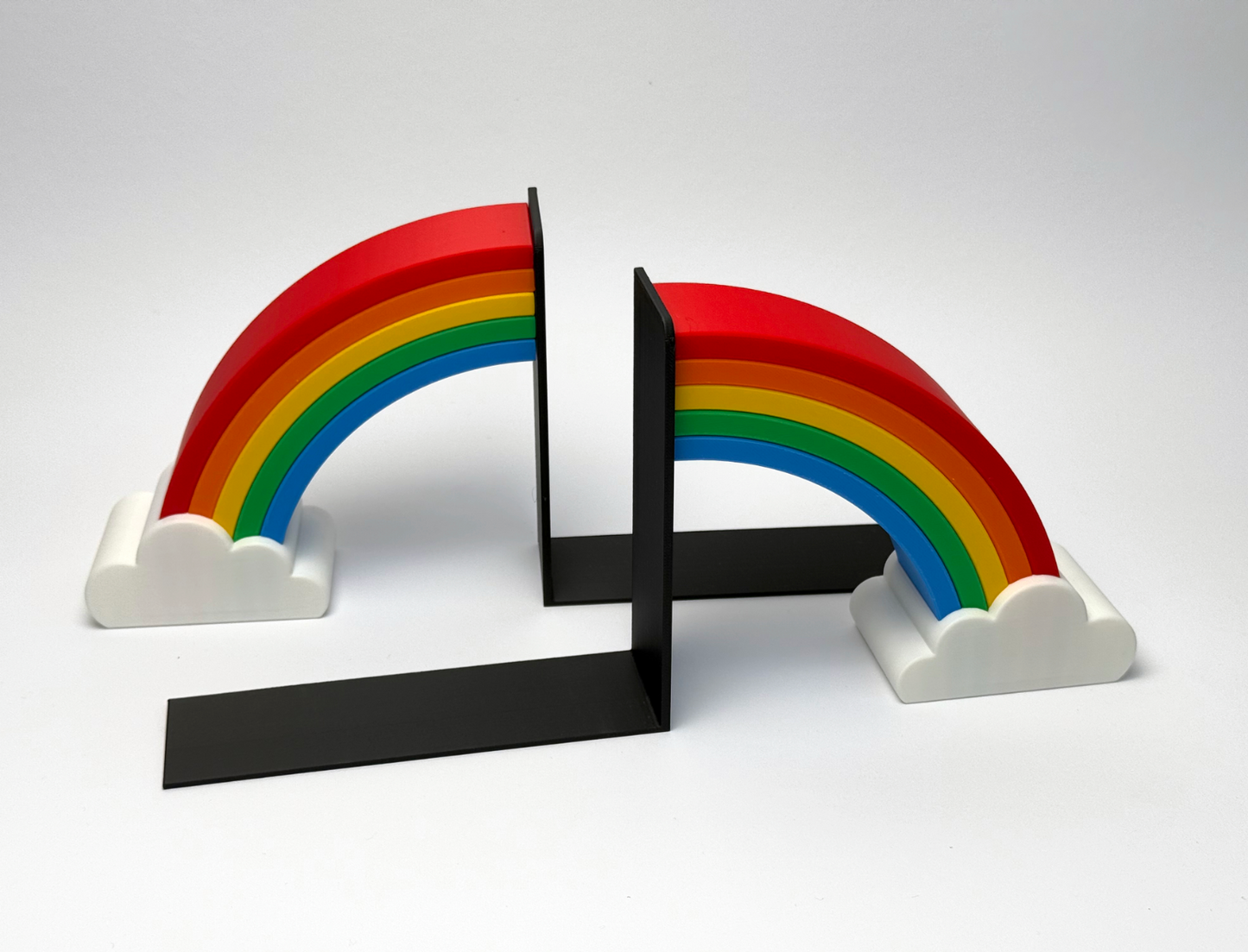 🌈 Rainbow-Themed Bookend - B002