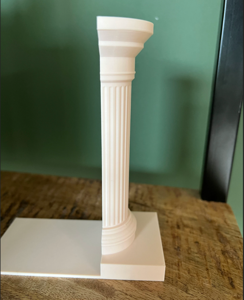 Roman Pillar Bookend - B003