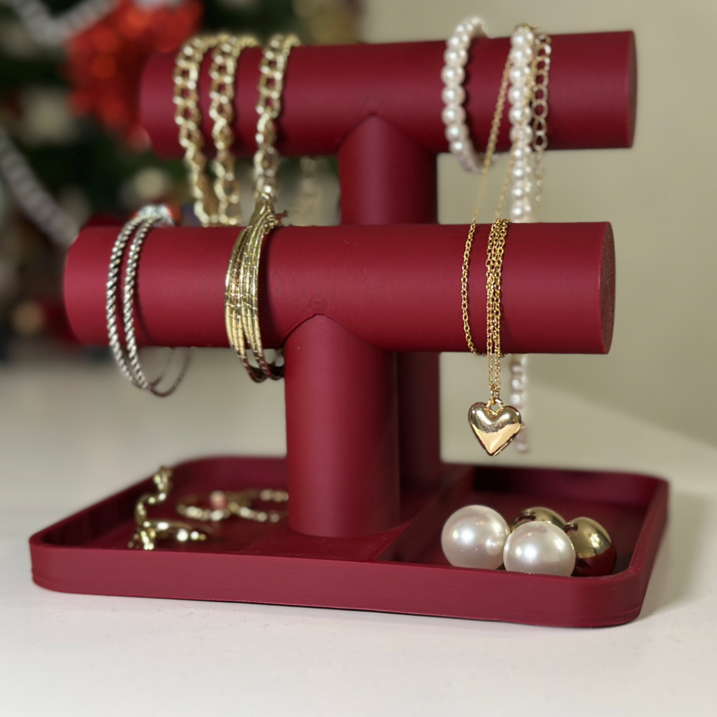 Jewelry Organizer for Necklaces, Bracelets, Rings - J001