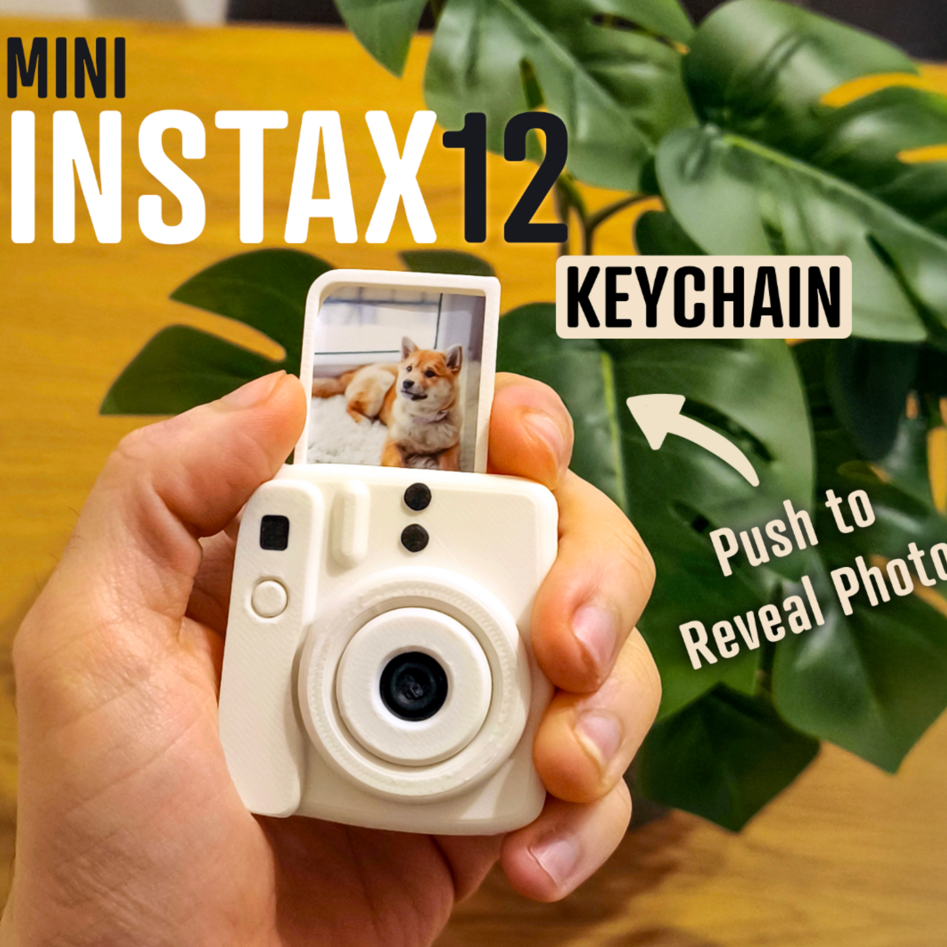 Mini Instax Photo Reveal Keychain.
