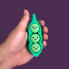 K004 - Peapod Clicker Fidget / Keychain Toy Bill Lab