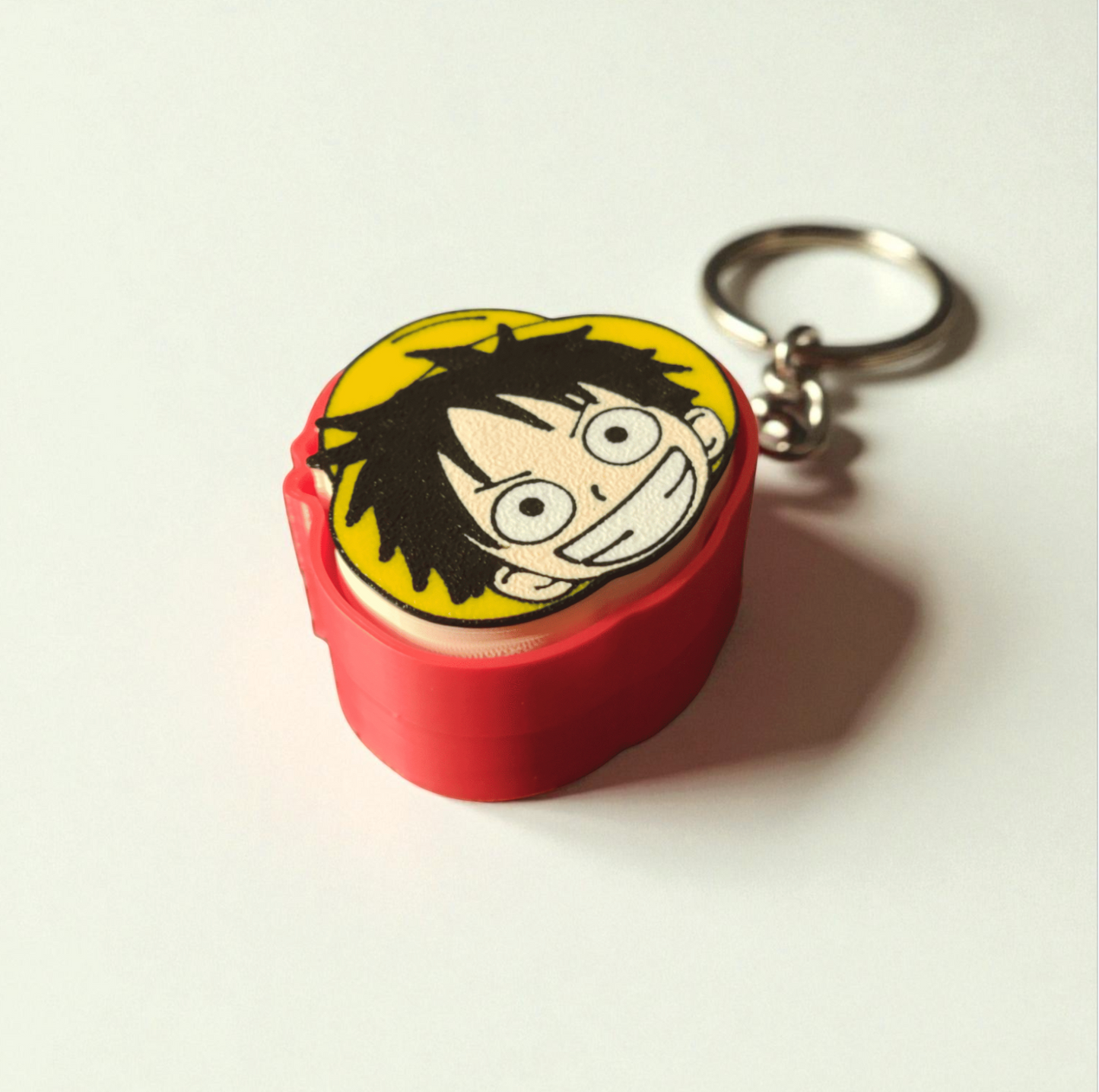 K001 - Monkey D. Luffy Clicker Keychain