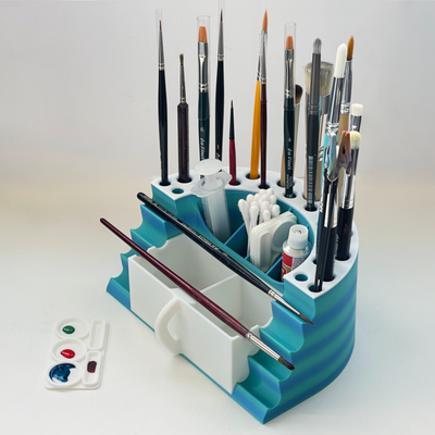 Paint Brush Rack – Compact, Functional & Artist-Friendly