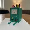 Pen & Phone Holder – BMO Inspired Desk Organizer